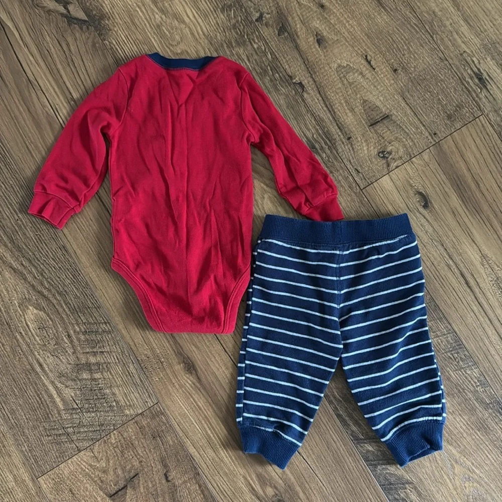 Bundle of baby boy 6 month outfit sets